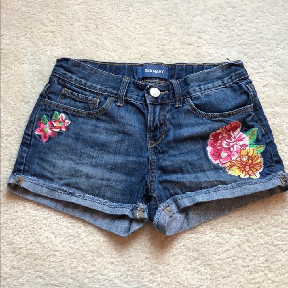 Girls denim shorts